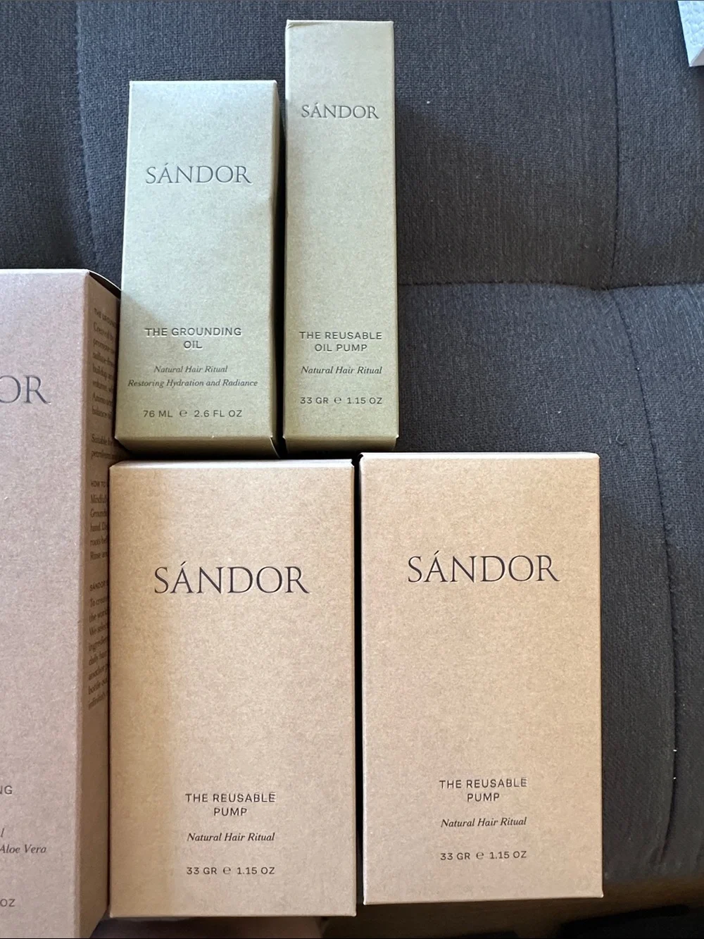Sandor Grounding Shampoo & Conditioner Set